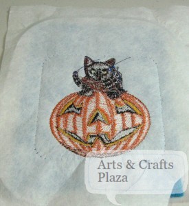 Halloween Embroidery Card 12