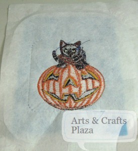Halloween Embroidery Card 13