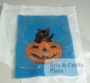 Halloween Embroidery Card 16