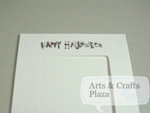 Halloween Embroidery Card 26