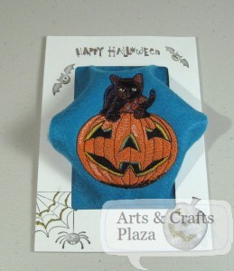 Halloween Embroidery Card 30